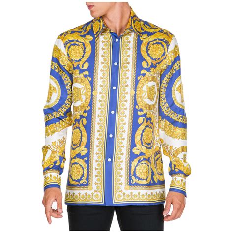 men versace long sleeve shirt